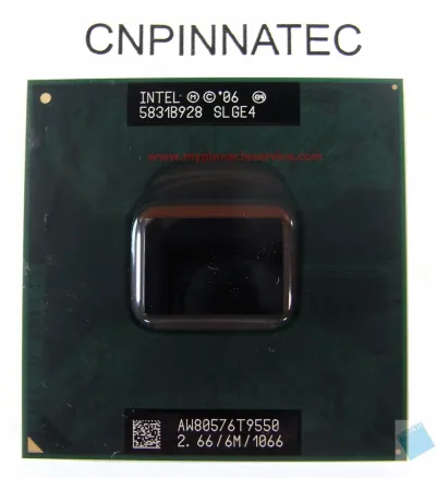 SLGE4 - Intel Core 2 Duo T9550 2.66GHz 1066MHz FSB 6MB L2 Cache Socket PGA478 Notebook Processor