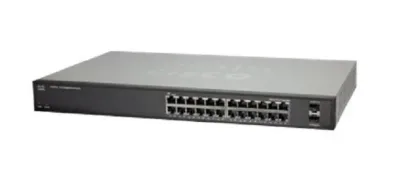 SLM2024 - Cisco 24-Ports 10/100/1000 Gigabit Smart Switch with 2 Combo Gigabit SFP