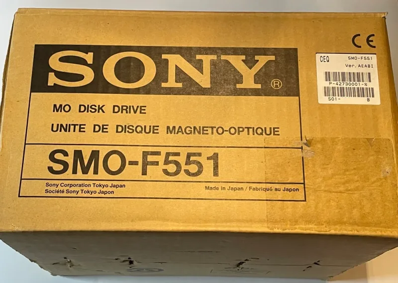 SMO-F551-SD - Sony 5.25-inch Internal 5.2GB MAGNETO Optical Drive HHT Single DENSITY