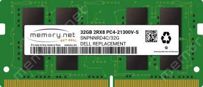 Dell SNP1333D3U9/4G 4GB PC3-10600 DDR3-1333MHz non-ECC Unbuffered CL9 UDIMM Dual-Rank Memory Module