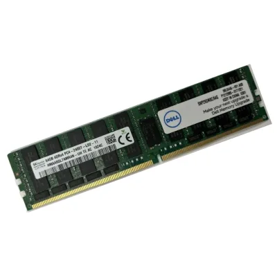 Dell SNP29GM8C/64G 64GB DDR4-2400MHz PC4-19200 ECC Registered CL17 288-Pin DIMM 1.2V Quad Rank Memory Module
