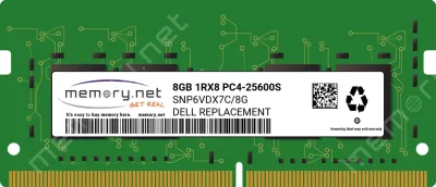 Dell SNP7C75GC/4G 4GB DDR3-1866MHz PC3-14900 non-ECC Unbuffered CL13 204-Pin SoDimm Dual Rank Memory Module
