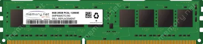 Dell SNP96MCTC/8G 8GB DDR3-1600MHz PC3-12800 ECC Unbuffered CL11 240-Pin DIMM 1.35V Low Voltage Dual Rank Memory Module