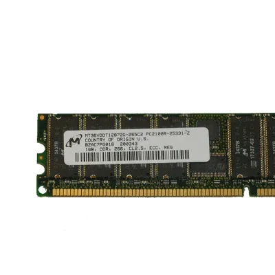 Dell SNP9U176C/2G 2GB DDR-266MHz PC2100 ECC Registered CL2.5 184-Pin DIMM 2.5V Memory Module
