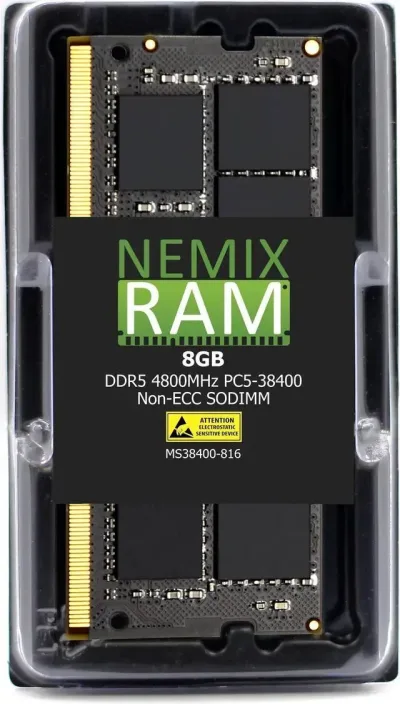 SNPMVK8PC/8G Dell 8GB DDR5-4800MHz PC5-38400 non-ECC Unbuffered CL40 262-Pin SODIMM 1.1VDC Single Rank Memory Module