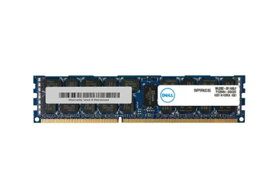 SNPP9RN2C - Dell 8GB DDR3-1333MHz PC3-10600 ECC Registered CL9 240-Pin DIMM 1.35V Dual Rank Memory Module