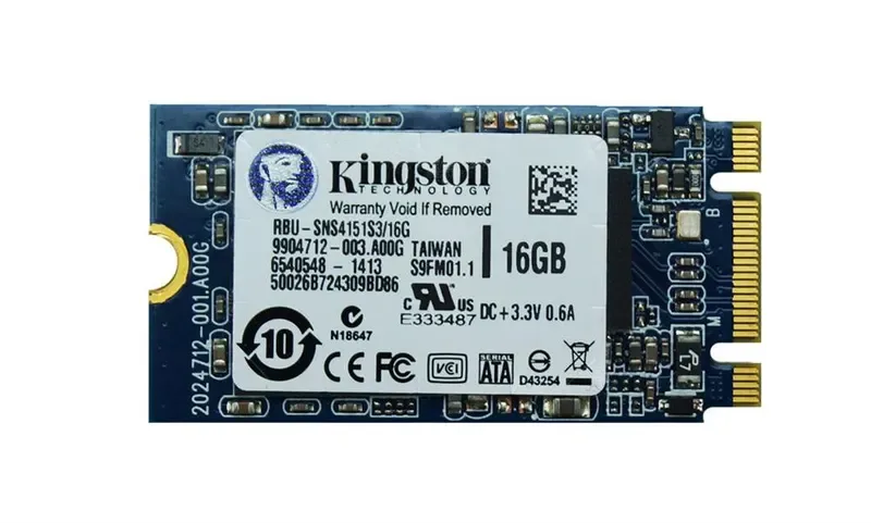 SNS4151S316G - Kingston 16GB Multi-Level Cell (MLC) SATA 6Gb/s M.2 2242 Solid State Drive for Chromebook C720 Plus