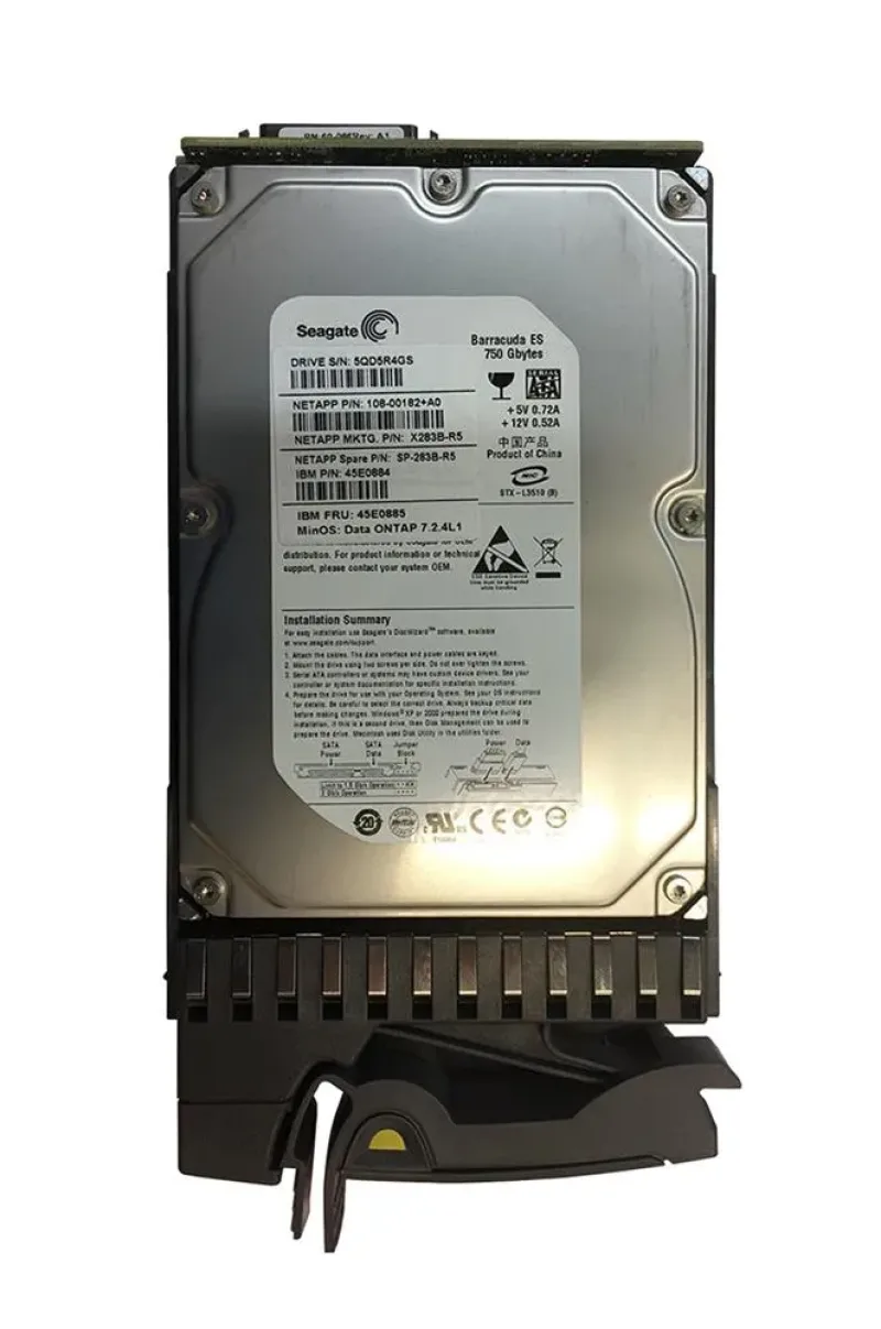 SP-283B-R5 - NetApp 750GB 7200RPM SATA 3Gb/s 3.5-inch Hard Drive