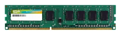 SP004GBLTU133V01 - Silicon Power 4GB DDR3-1333MHz PC3-10600 Non-ECC Unbuffered CL9 240-Pin UDIMM 1.5V Dual Rank Memory Module