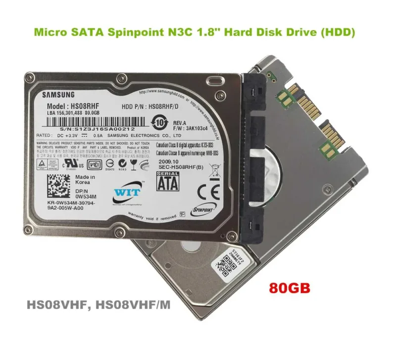SP1213C - Samsung Spinpoint P80 120GB 7200RPM SATA 1.5Gb/s 8MB Cache 3.5-inch Hard Drive