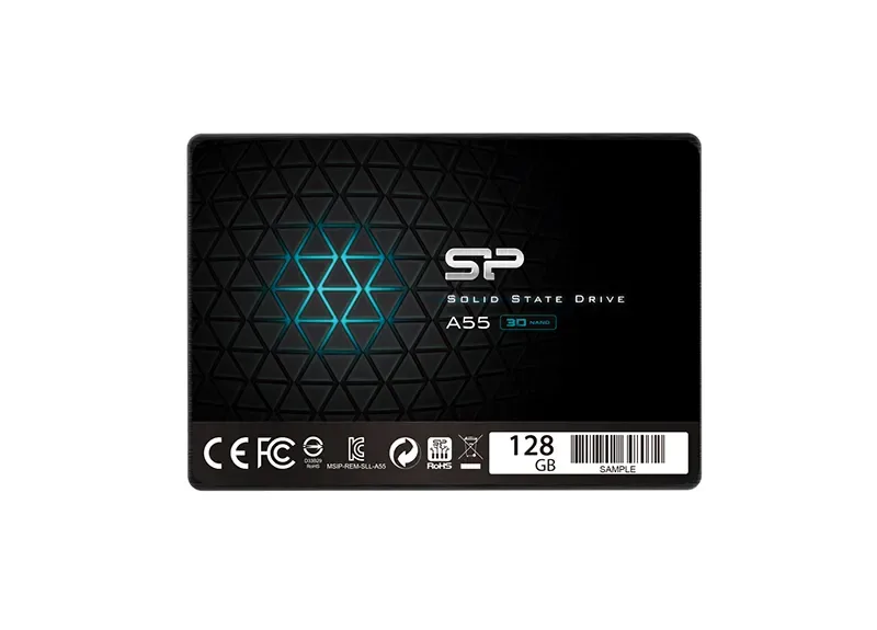 SP128GBSS3A55S25 - Silicon Power Ace A55 128GB SATA 6Gb/s 2.5-inch Solid State Drive