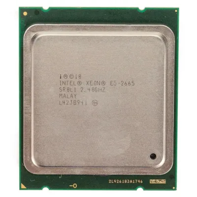 SR0HB - Intel Xeon 8 Core E5-2665 2.4GHz 20MB L3 Cache 8GT/s QPI Socket FCLGA-2011 32NM 115W Processor