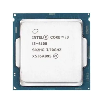 SR2HG - Intel Core i3-6100 Dual Core 3.70GHz 8.00GT/s DMI3 3MB Smart Cache Socket FCLGA1151 Processor