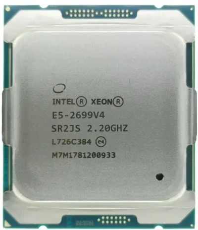 SR2JS - Intel Xeon E5-2699 v4 22 Core 2.20GHz 9.60GT/s QPI 55MB L3 Cache Socket FCLGA2011-3 Processor