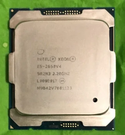 SR2N3 - Intel Xeon E5-2650 v4 12 Core 2.20GHz 9.60GT/s QPI 30MB L3 Cache Socket FCLGA2011-3 Processor