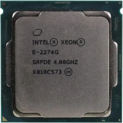SRFDE - Intel Xeon E-2274G Quad Core 4.00 GHz 8 MB Cache Socket FCLGA1151 Server Processor