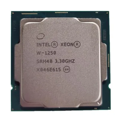 SRH48 - Intel Xeon W-1250 6-Core 3.30GHz 12MB L3 Cache Socket FCLGA1200 Processor