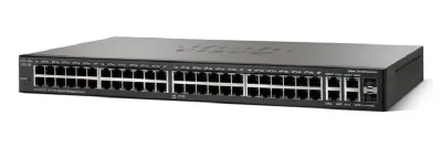 SRW2048 - Cisco Small Business SRW2048 50-Ports 50 x 10/100/1000Base-T + 2 x combo Gigabit SFP Layer 3 managed Gigabit Ethernet Network Switch