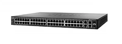 SRW248G4 - Cisco Small Business 300 Series 48-Port 48 x 10/100 + 2 x combo Gigabit SFP + 2 x 10/100/1000 Layer 3 Managed Gigabit Ethernet Network Switch