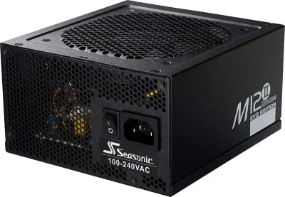 SS-620GM2 - Seasonic M12II EVO Edition SS-620GM2 620-Watts 80-Plus Bronze ATX 12V/EPS 12V Power Supply