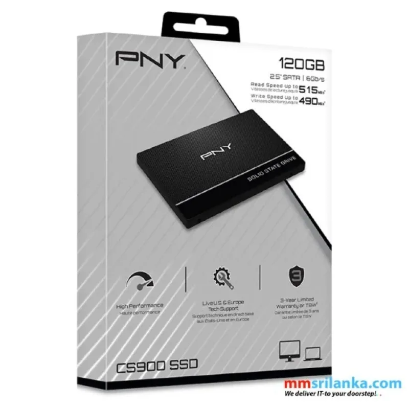 SSD9SC120GMDF-RB - PNY Technologies 120GB SATA 6Gb/s 2.5-inch Solid State Drive