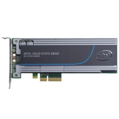SSDPEDMD800G401 - Intel SSD DC P3700 800GB PCI Express NVME 3.0 X4 AIC HHHL 20NM MLC Solid State Drive