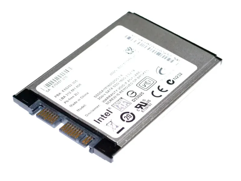 SSDSA1MH160G101 - Intel X18-M 160 GB Internal Solid State Drive - 1 Pack - 1.8 - SATA/300 - Hot Swappable