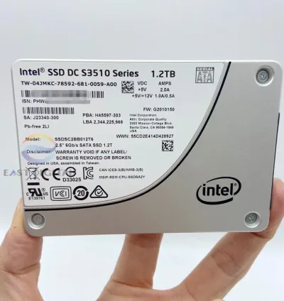 SSDSC2BA012T401 - Intel DC S3710 Series 1.2TB SATA 6GB/s 2.5-inch MLC Solid State Drive