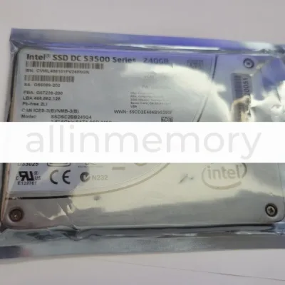 Intel DC S3500 Series 600GB SATA 6GB/s 20NM MLC 2.5-inch Solid State Drive