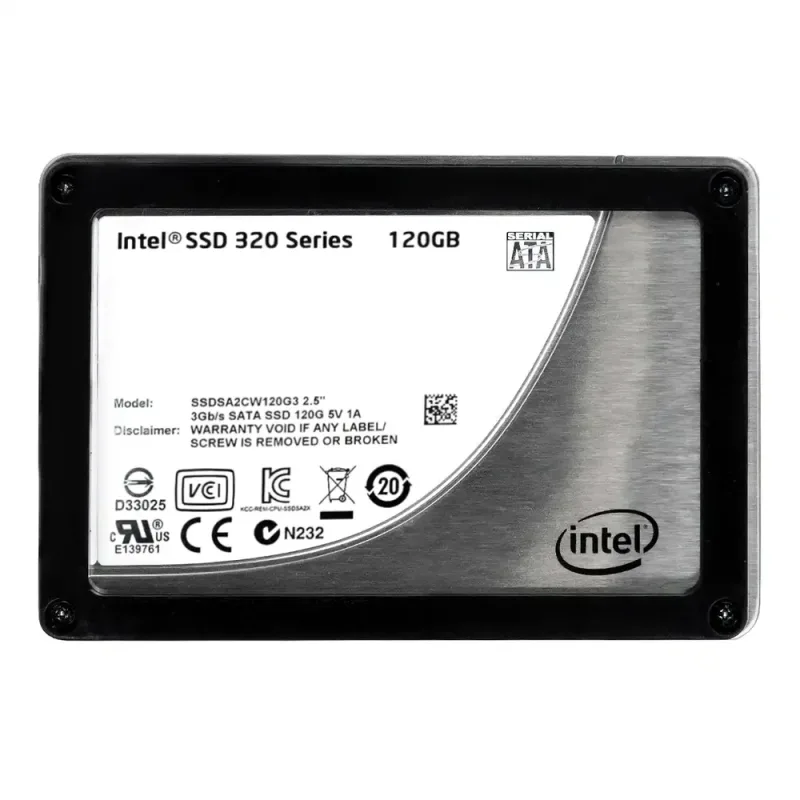 Intel 520 Series 120GB SATA 6Gb/s 2.5-inch MLC NAND Flash Solid State Drive