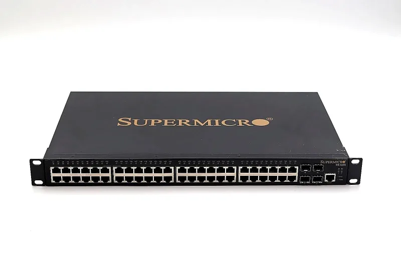 Supermicro SSE-G2252 Supermicro Managed Layer2 Black 1U Non Power Over Ethernet Network Switch. In Stock