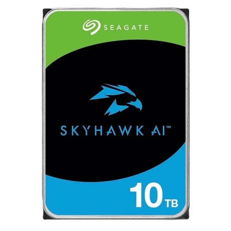 Seagate ST10000VE001 SkyHawk AI 10TB 7200RPM SATA 6Gb/s 256MB Cache (512e) 3.5-Inch Hard Drive