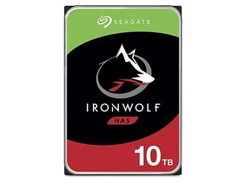 Seagate ST10000VN000 IronWolf 10TB 7200RPM SATA 6Gb/s 256MB Cache 3.5-Inch Hard Drive
