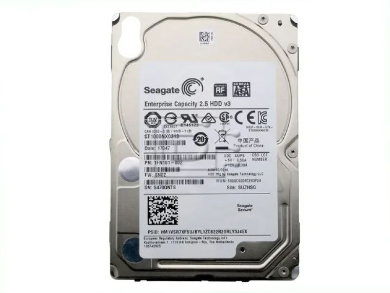 ST1000NX0423 - Seagate 1TB 7200RPM SATA 6Gb/s 128MB Cache 2.5-inch Hard Drive