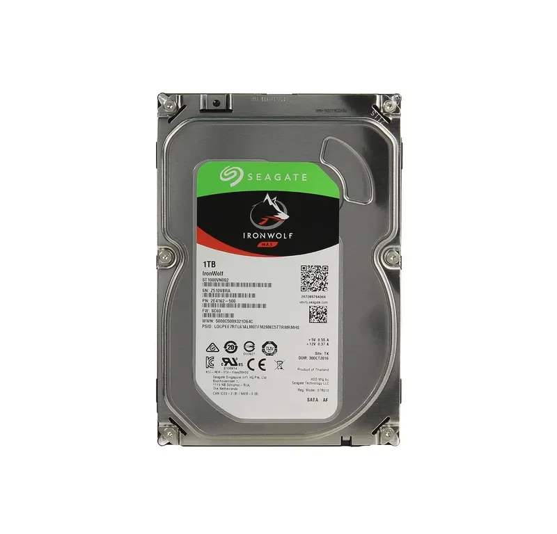 ST1000VN002 - Seagate IronWolf 1TB 5900RPM SATA 6Gb/s 64MB Cache 3.5-inch Hard Drive
