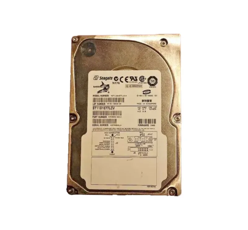 ST1181677LCV - Seagate BarraCuda 181GB 7200RPM Ultra160 SCSI 16MB Cache 80-Pin 3.5-inch Hard Drive