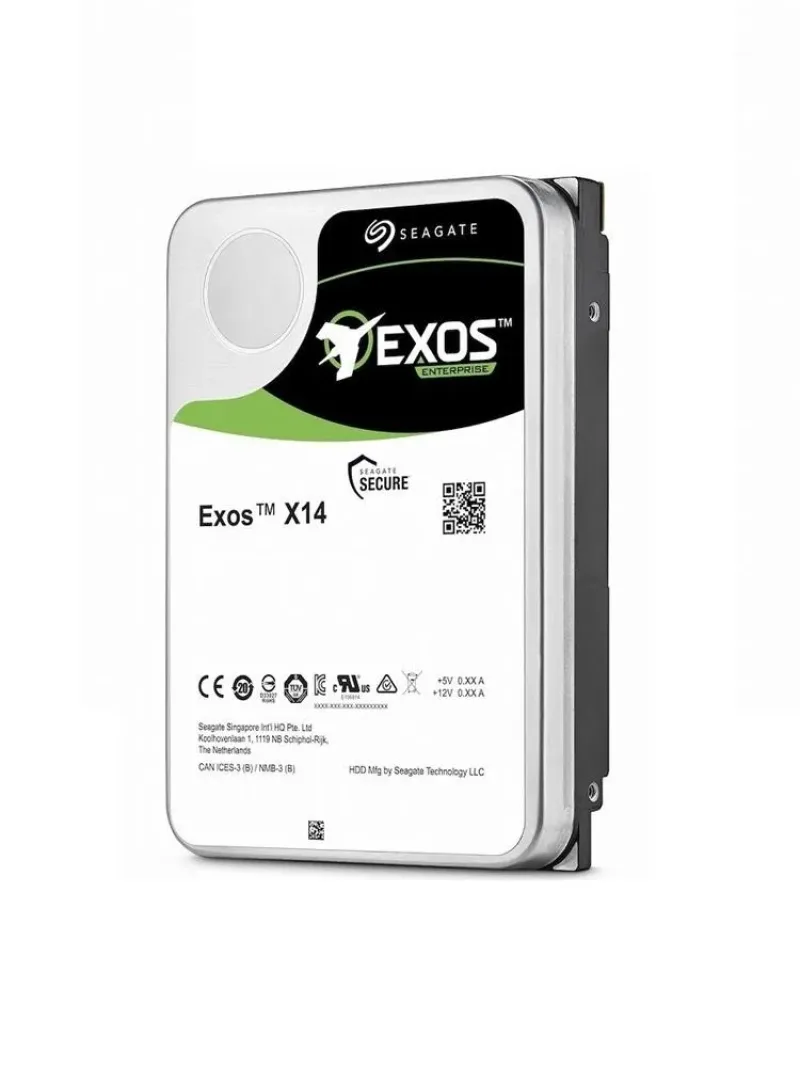 ST12000NM0038 - Seagate Exos X14 12TB 7200RPM SAS 12Gb/s 256MB Cache 512e 3.5-inch Hard Drive