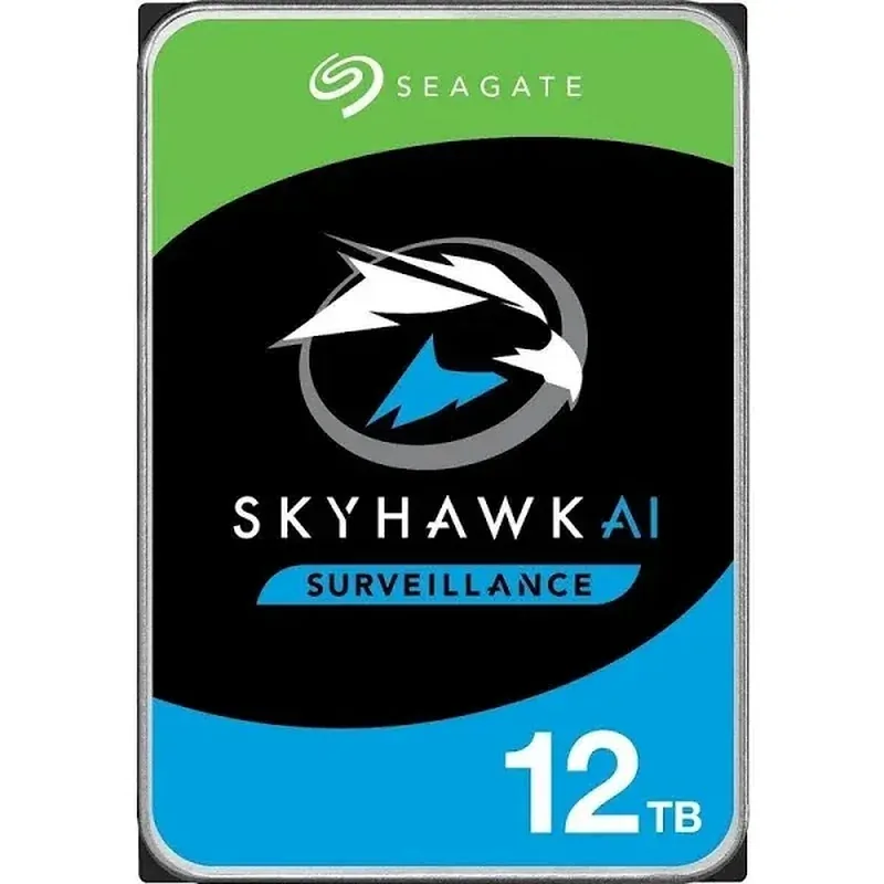 Seagate ST12000VE001 SkyHawk AI 12TB 7200RPM SATA 6Gb/s 3.5-inch Surveillance Hard Drive . In Stock