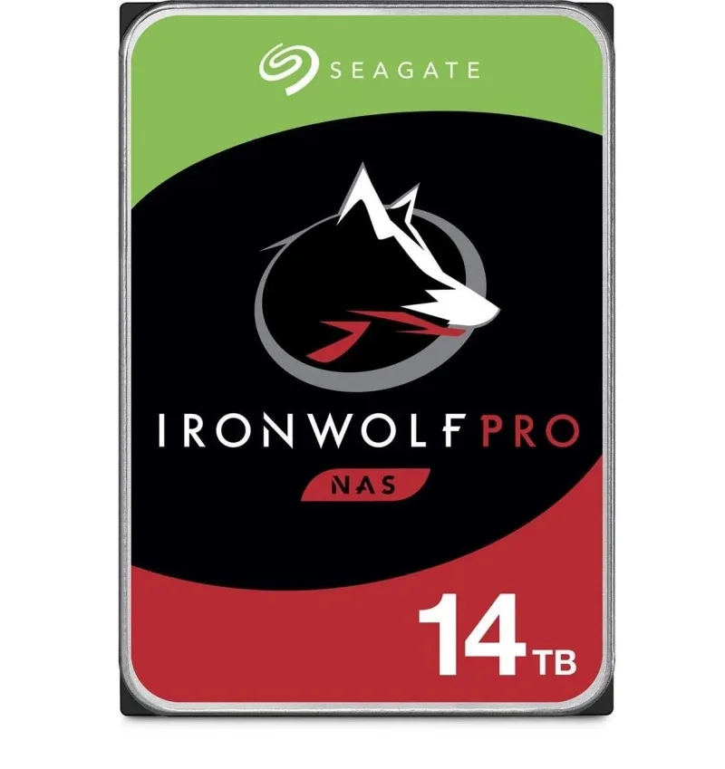 Seagate ST14000NT001 IronWolf Pro 14TB 7200RPM 6Gb/s SATA 256MB Cache 3.5-Inch Hard Drive. In Stock
