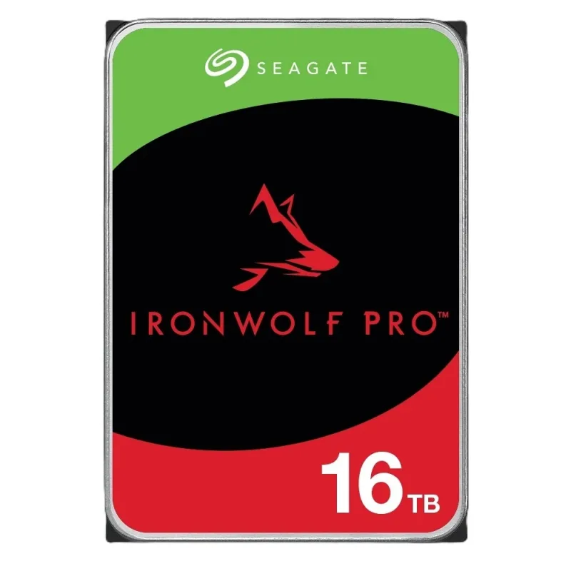 Seagate ST16000NT001 IronWolf Pro 16TB 7200RPM 6Gb/s SATA 256MB Cache 3.5-Inch Hard Drive
