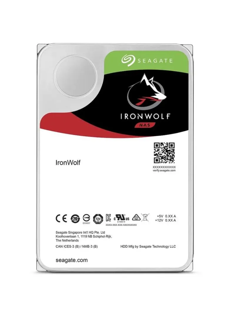 ST16000VN001 - Seagate IronWolf Nas 16TB 7200RPM SATA 6Gb/s 256MB Cache 3.5-inch Hard Drive