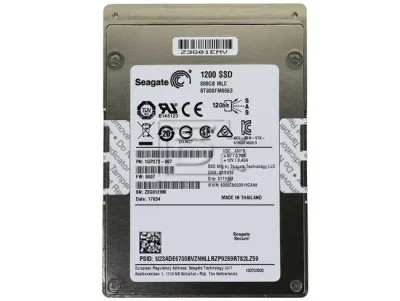 ST1600FM0073 - Seagate 1200.2 1.6TB Multi-Level-Cell SAS 12Gb/s 3-DWPD 2.5-inch Solid State Drive