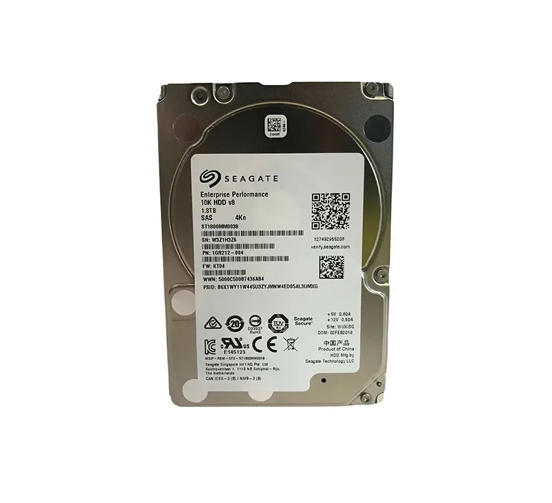ST1800MM0038 - Seagate 1.8TB 10000RPM SAS 12Gb/s Multi-Level-Cell Enterprise SED 2.5-inch Hard Drive