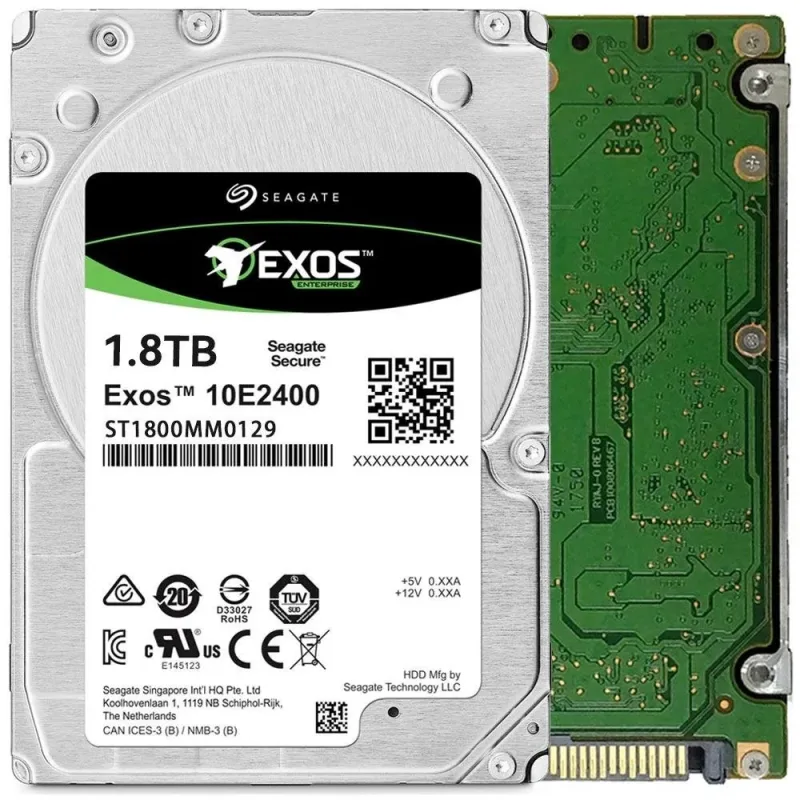 Seagate ST1800MM0139 Exos 10E2400 1.8TB 10000RPM SAS 12Gb/s SED 512e/4Kn 128MB Cache 2.5-Inch Hard Drive. New. Out of Stock