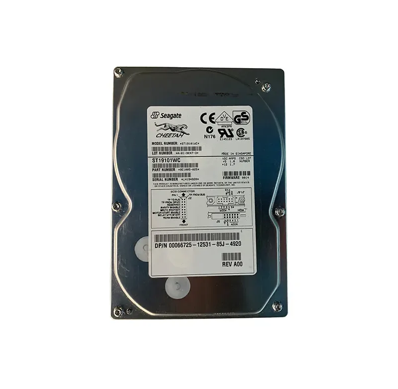 ST19101WC - Seagate Cheetah 9.1GB 10000RPM Ultra2 SCSI 80-PinHot Pluggable Hard Drive
