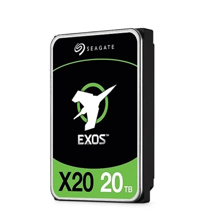 Seagate ST20000NM003D Exos x20 20TB 7200RPM 12Gb/s SAS 256MB Cache 512e Self-Encrypting Drives (SED) 3.5-Inch Hard Drive