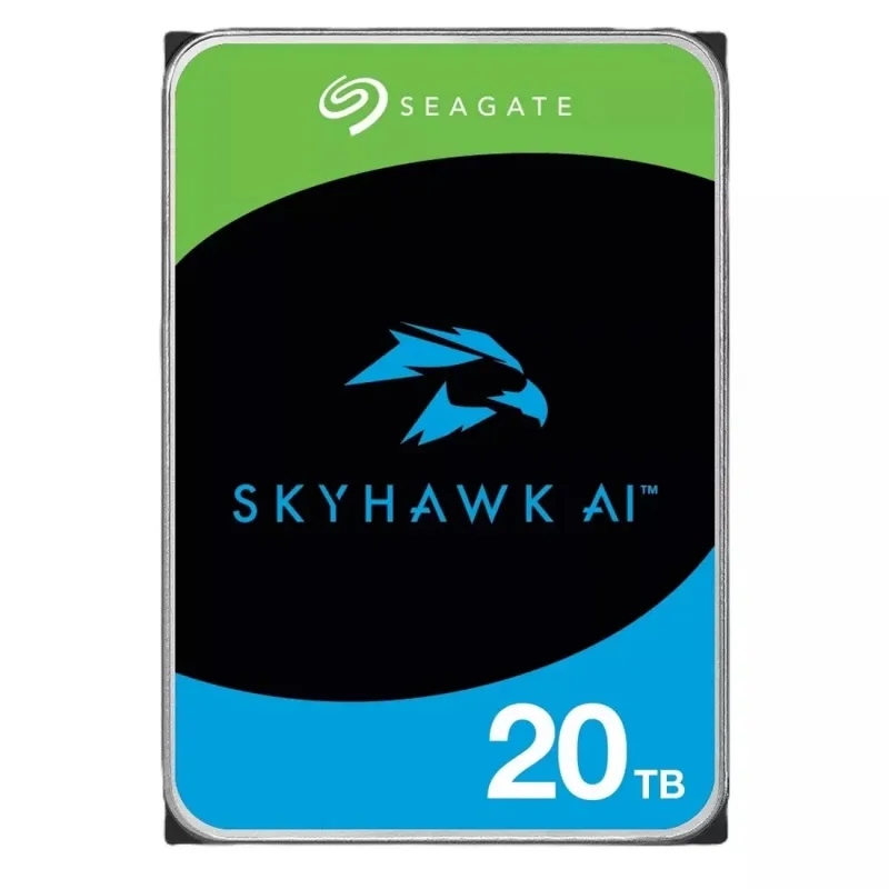 Seagate ST20000VE003 SkyHawk AI 20TB 7200RPM 6Gb/s SATA 512MB Cache 3.5-Inch Hard Drive