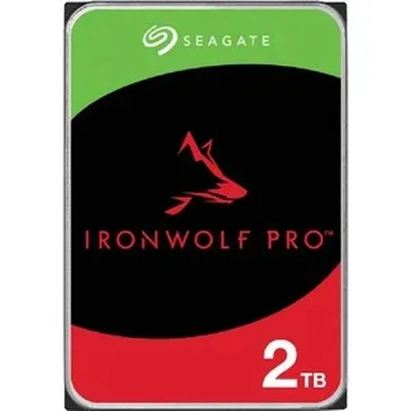 Seagate ST2000NT001 IronWolf Pro 2TB 7200RPM SATA 6Gb/s 256MB Cache 3.5-Inch Hard Drive