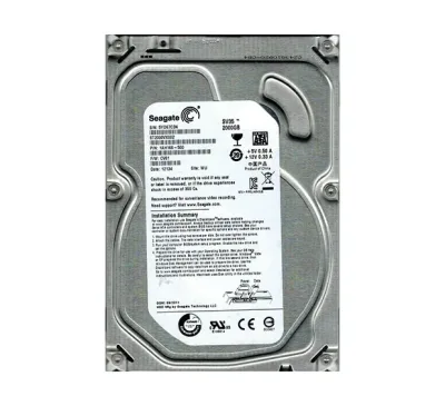 ST2000VX002 - Seagate SV35 2TB 5900RPM SATA 6Gb/s 64MB Cache 3.5-inch Hard Drive