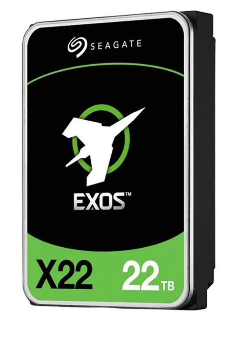 Seagate ST22000NM001E Exos X22 22TB 7200RPM 6Gb/s SATA 512e 3.5-Inch Hard Drive